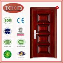 Высокое качество стали безопасности двери KKD-336 открыт внутрь или наружу